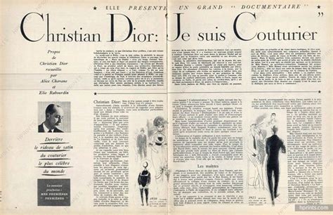 dior je suis couturier|galerie dior site officiel.